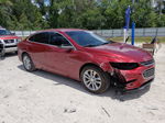 2017 Chevrolet Malibu Lt Red vin: 1G1ZE5ST0HF175718