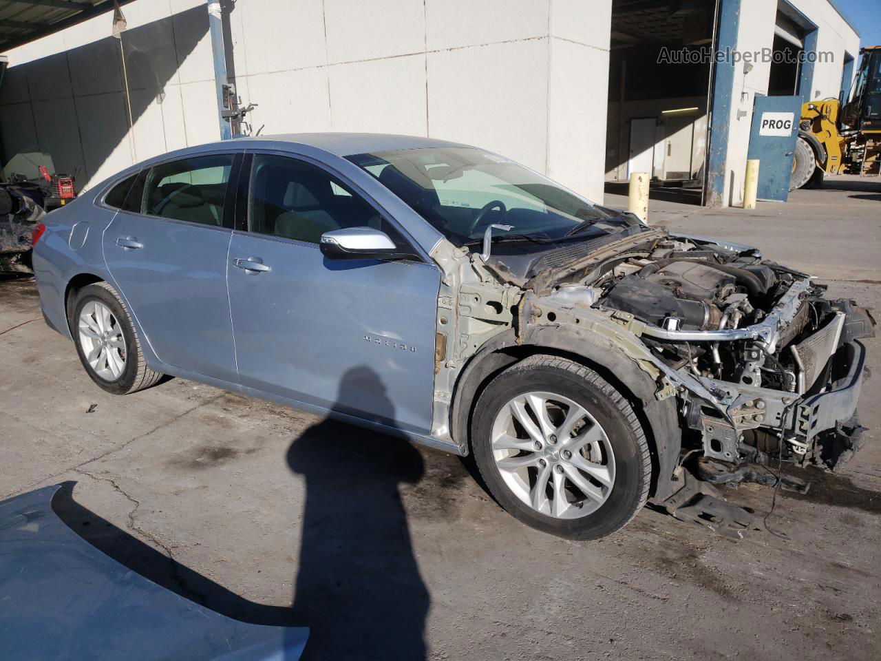 2017 Chevrolet Malibu Lt Silver vin: 1G1ZE5ST0HF176562