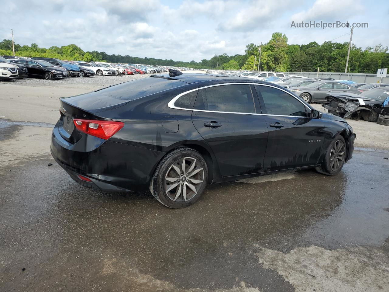 2017 Chevrolet Malibu Lt Black vin: 1G1ZE5ST0HF181079