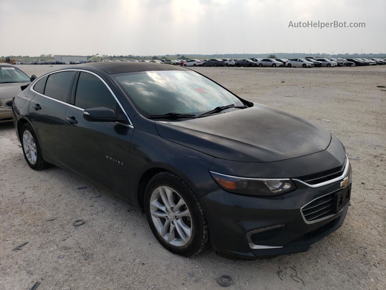 2017 Chevrolet Malibu Lt Charcoal vin: 1G1ZE5ST0HF219975