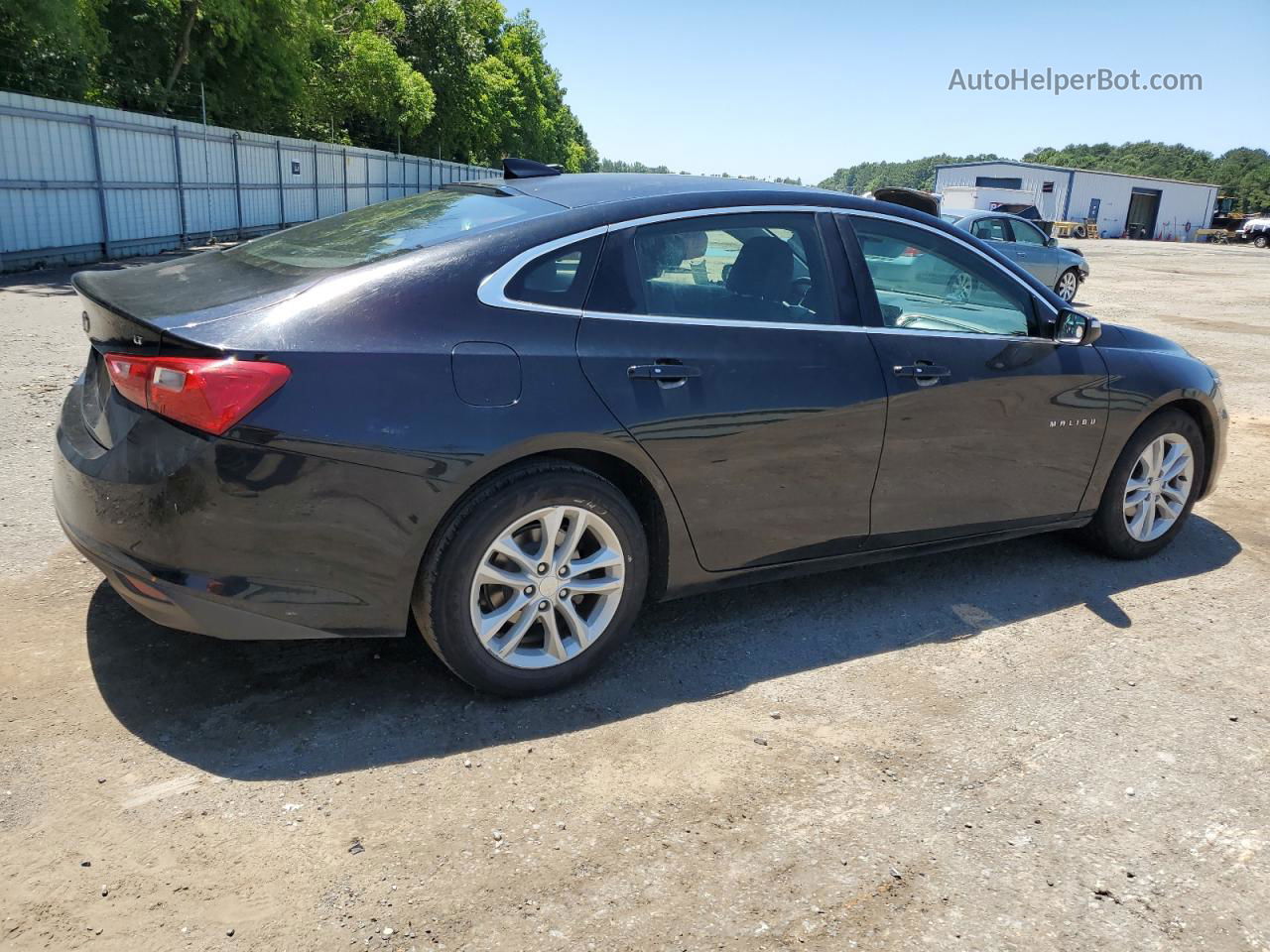 2017 Chevrolet Malibu Lt Black vin: 1G1ZE5ST0HF251275