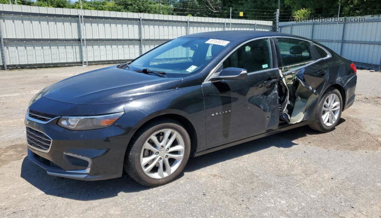 2017 Chevrolet Malibu Lt Black vin: 1G1ZE5ST0HF251275