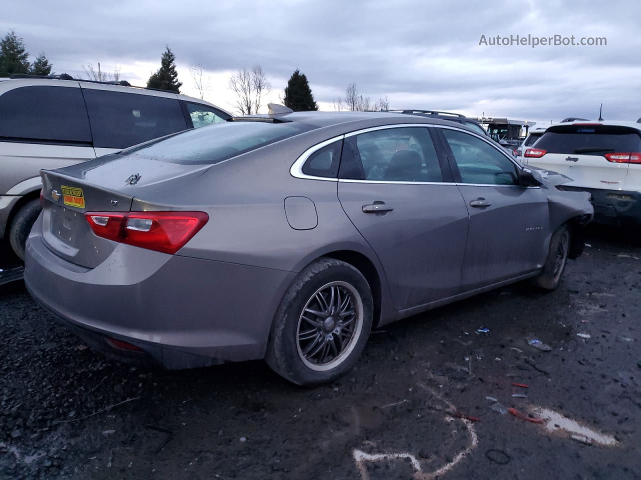 2017 Chevrolet Malibu Lt Gold vin: 1G1ZE5ST0HF275334