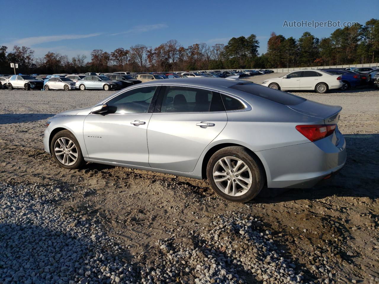 2017 Chevrolet Malibu Lt Blue vin: 1G1ZE5ST0HF276404