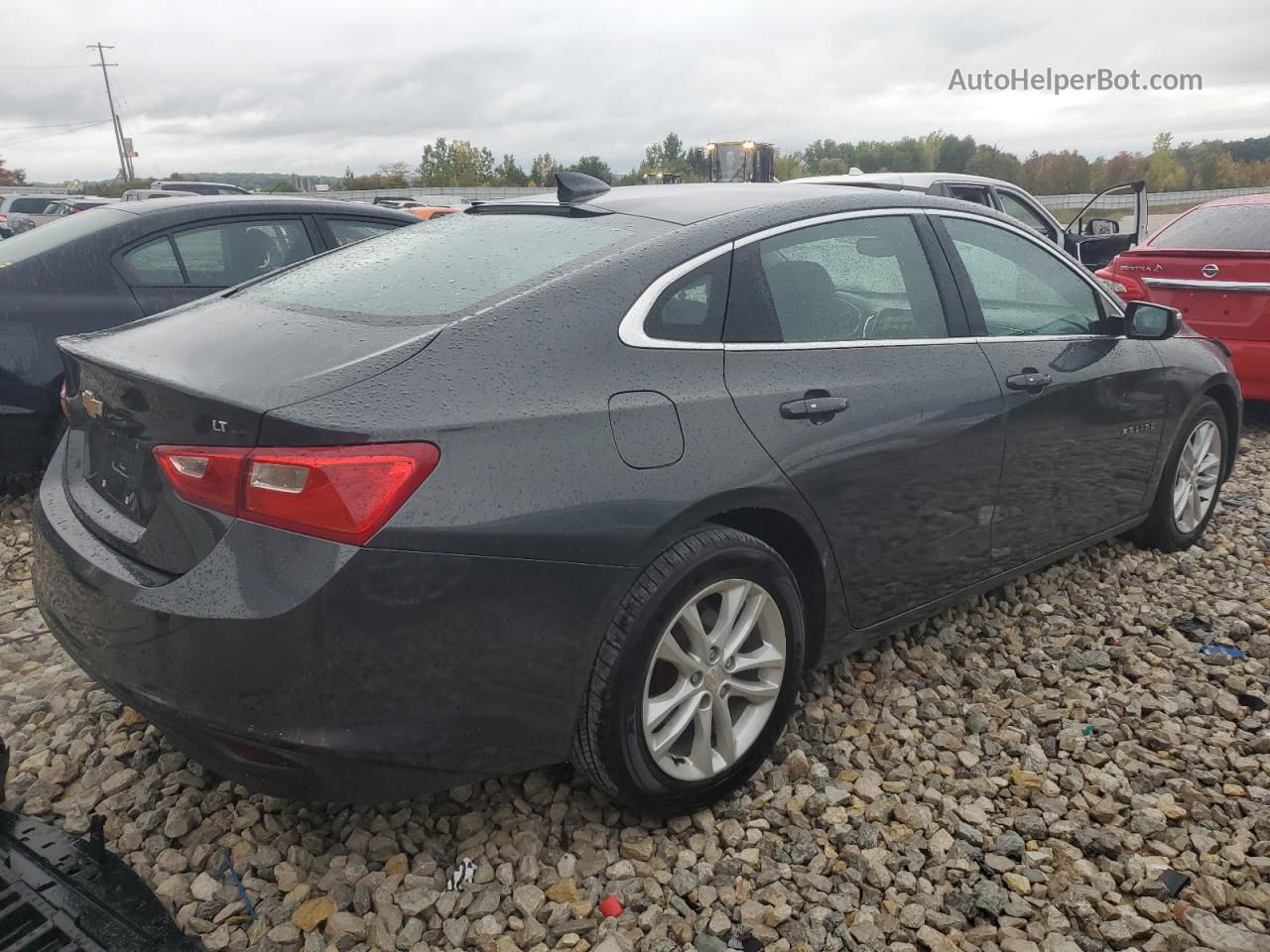 2017 Chevrolet Malibu Lt Charcoal vin: 1G1ZE5ST1HF112174