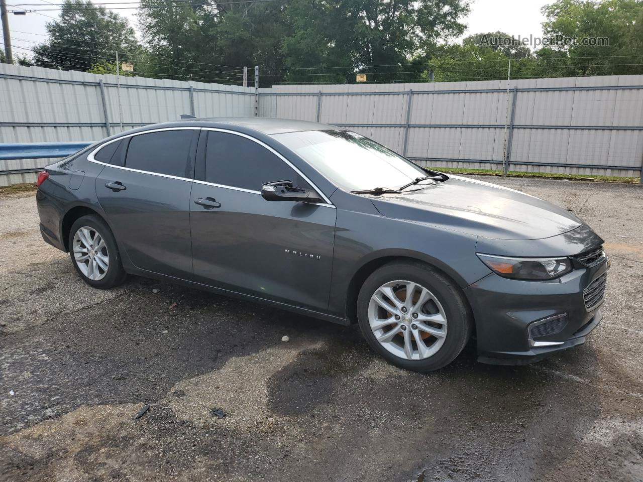 2017 Chevrolet Malibu Lt Gray vin: 1G1ZE5ST1HF114362