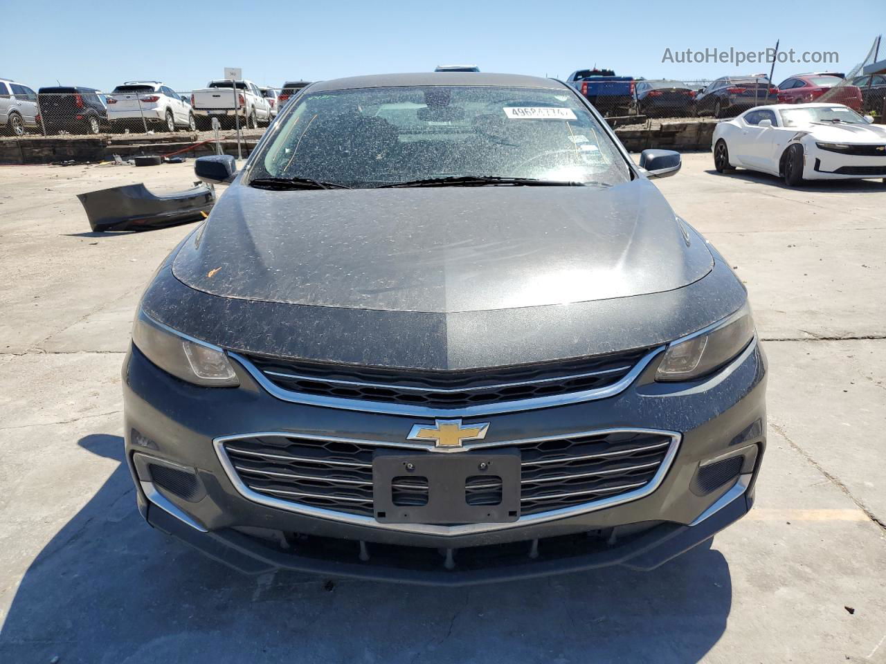 2017 Chevrolet Malibu Lt Gray vin: 1G1ZE5ST1HF151685