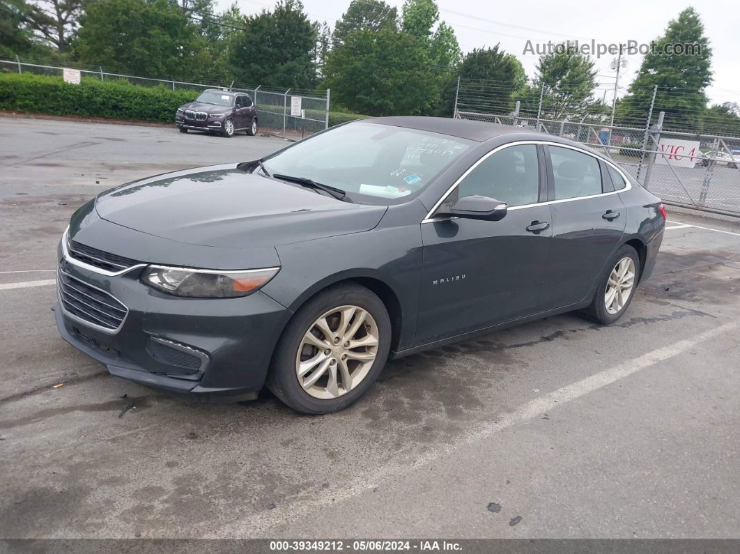 2017 Chevrolet Malibu 1lt Gray vin: 1G1ZE5ST1HF175033