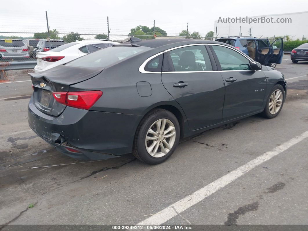 2017 Chevrolet Malibu 1lt Gray vin: 1G1ZE5ST1HF175033