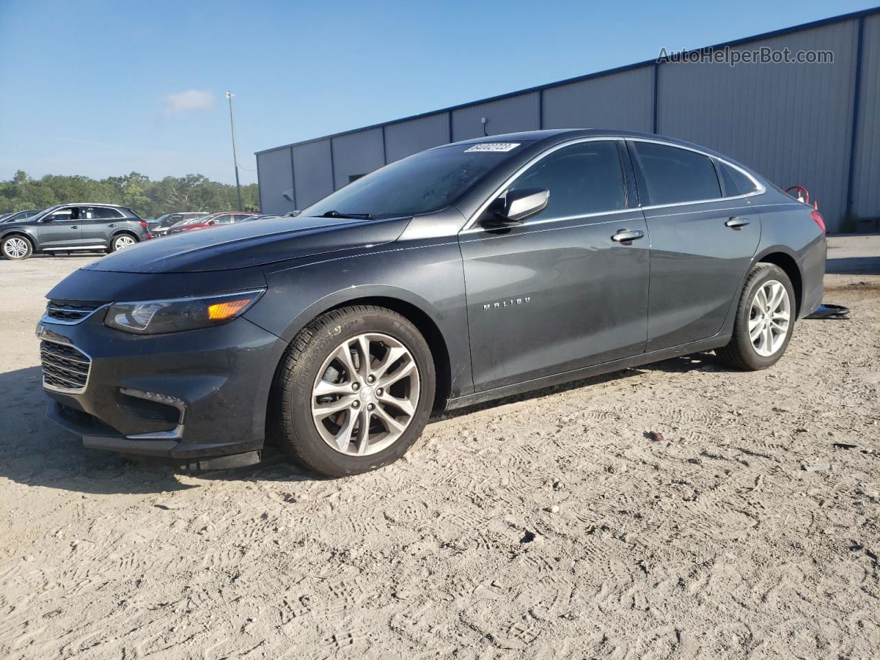 2017 Chevrolet Malibu Lt Charcoal vin: 1G1ZE5ST1HF196027