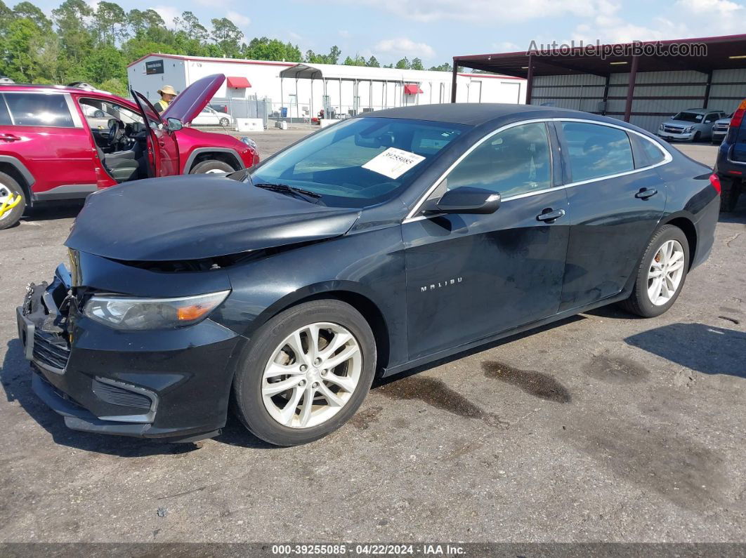 2017 Chevrolet Malibu 1lt Black vin: 1G1ZE5ST1HF227325