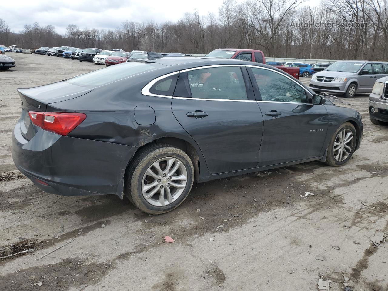 2017 Chevrolet Malibu Lt Угольный vin: 1G1ZE5ST2HF104925