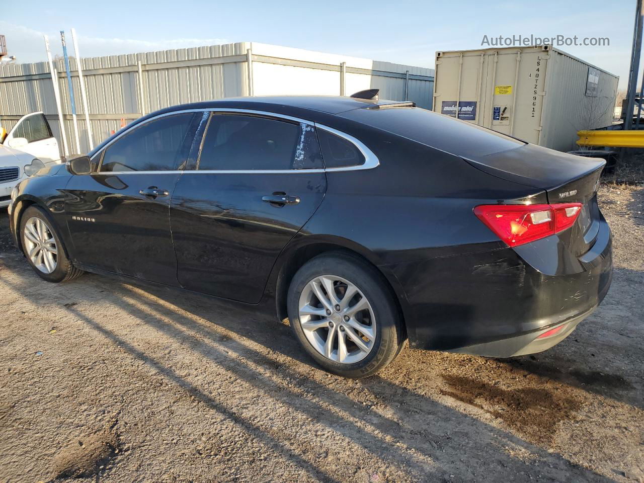 2017 Chevrolet Malibu Lt Black vin: 1G1ZE5ST2HF109476