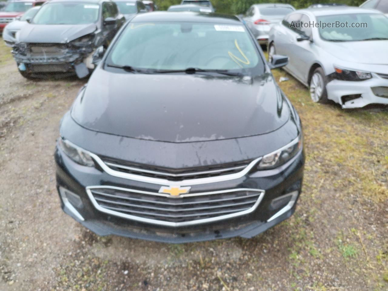 2017 Chevrolet Malibu Lt Черный vin: 1G1ZE5ST2HF119098