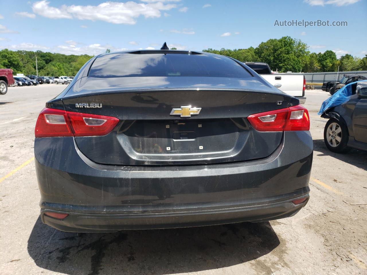 2017 Chevrolet Malibu Lt Серый vin: 1G1ZE5ST2HF121014