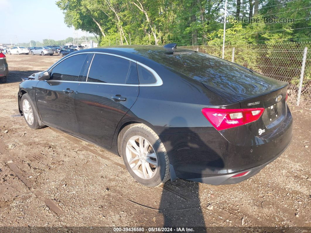 2017 Chevrolet Malibu 1lt Черный vin: 1G1ZE5ST2HF141828