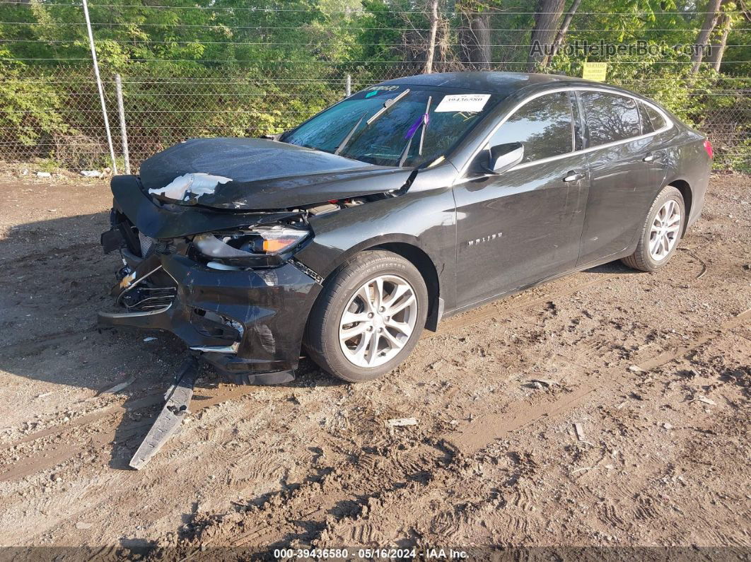 2017 Chevrolet Malibu 1lt Черный vin: 1G1ZE5ST2HF141828