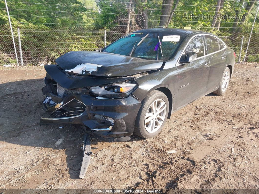 2017 Chevrolet Malibu 1lt Черный vin: 1G1ZE5ST2HF141828