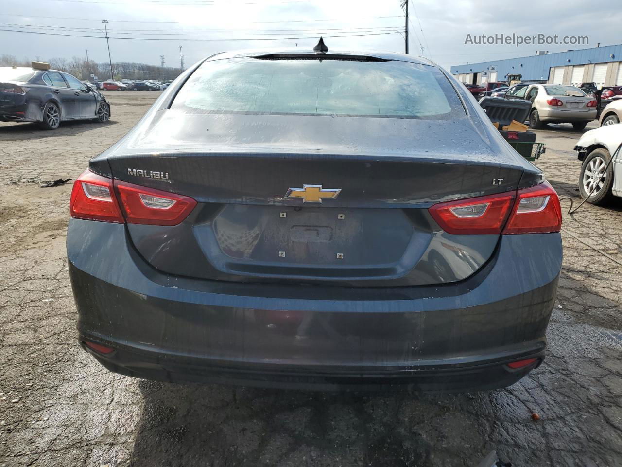 2017 Chevrolet Malibu Lt Gray vin: 1G1ZE5ST2HF142915