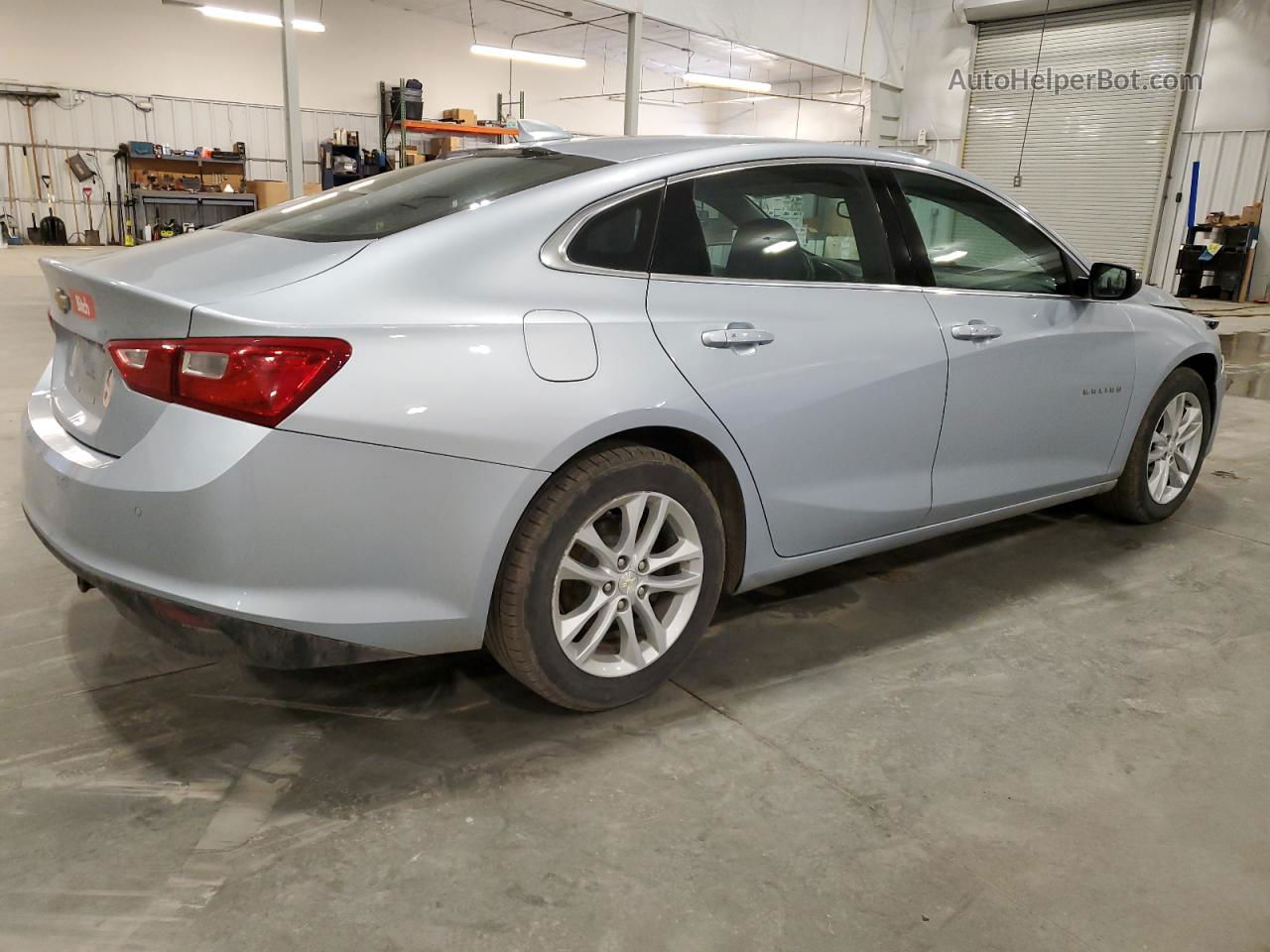 2017 Chevrolet Malibu Lt Blue vin: 1G1ZE5ST2HF160539