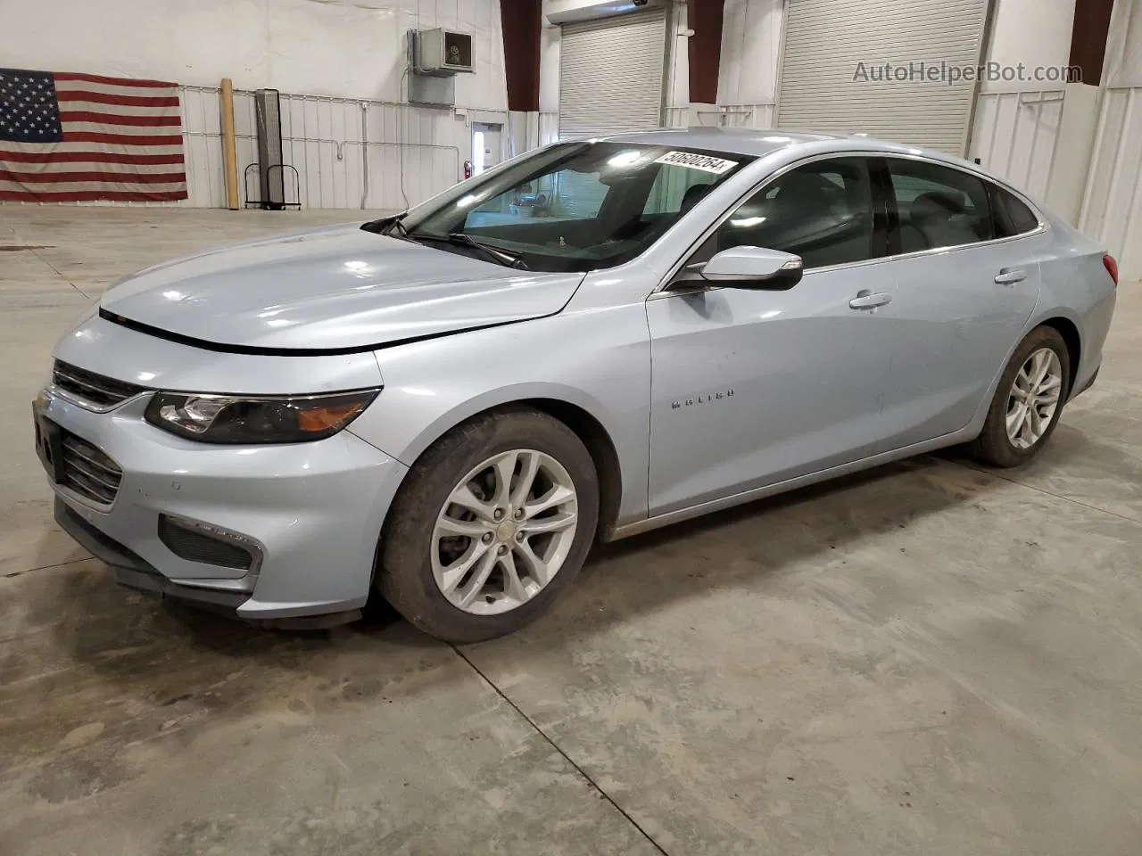 2017 Chevrolet Malibu Lt Blue vin: 1G1ZE5ST2HF160539