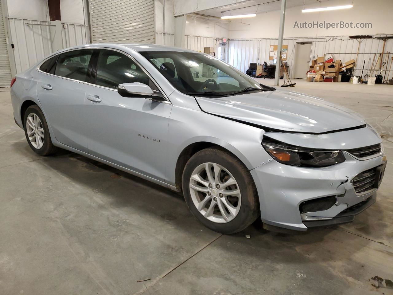 2017 Chevrolet Malibu Lt Blue vin: 1G1ZE5ST2HF160539