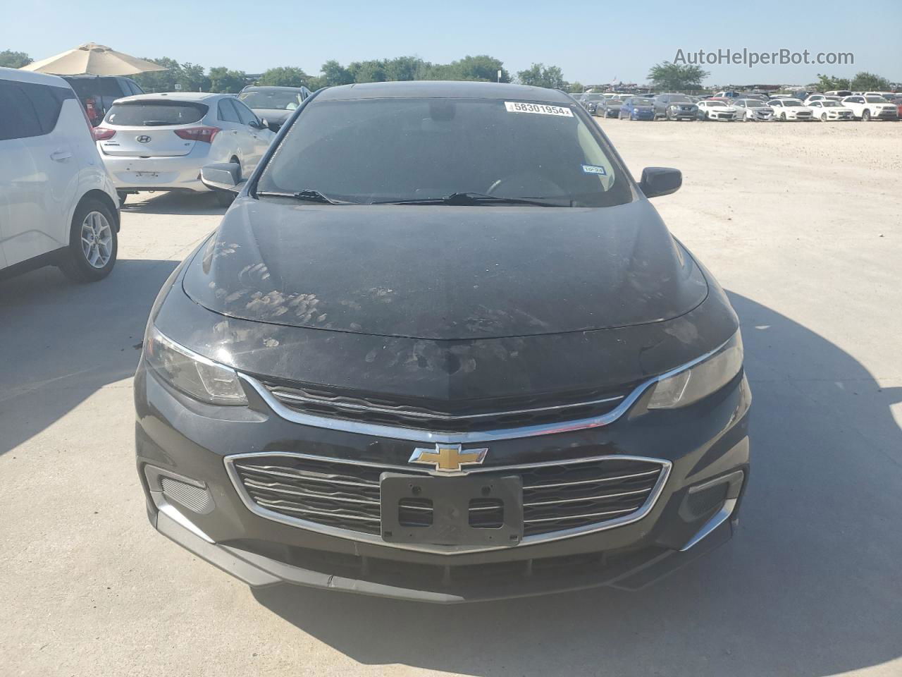 2017 Chevrolet Malibu Lt Black vin: 1G1ZE5ST2HF189278