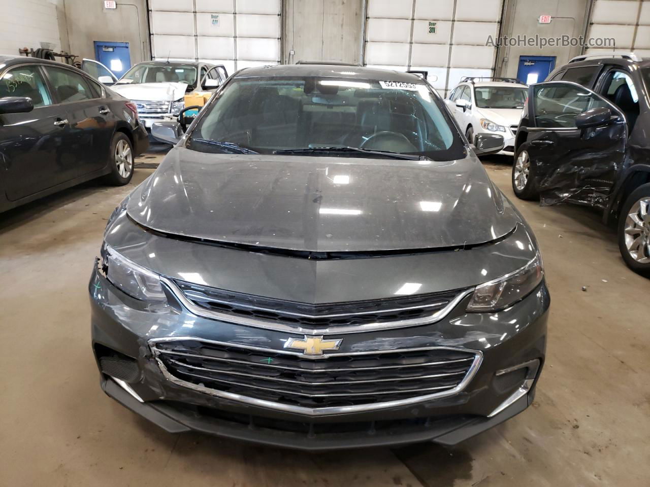 2017 Chevrolet Malibu Lt Gray vin: 1G1ZE5ST2HF191659