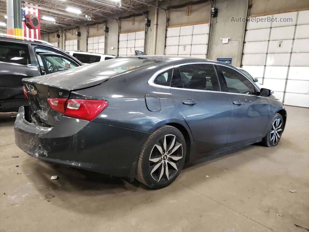 2017 Chevrolet Malibu Lt Gray vin: 1G1ZE5ST2HF191659