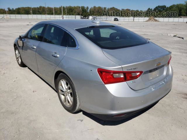 2017 Chevrolet Malibu Lt Silver vin: 1G1ZE5ST2HF206757