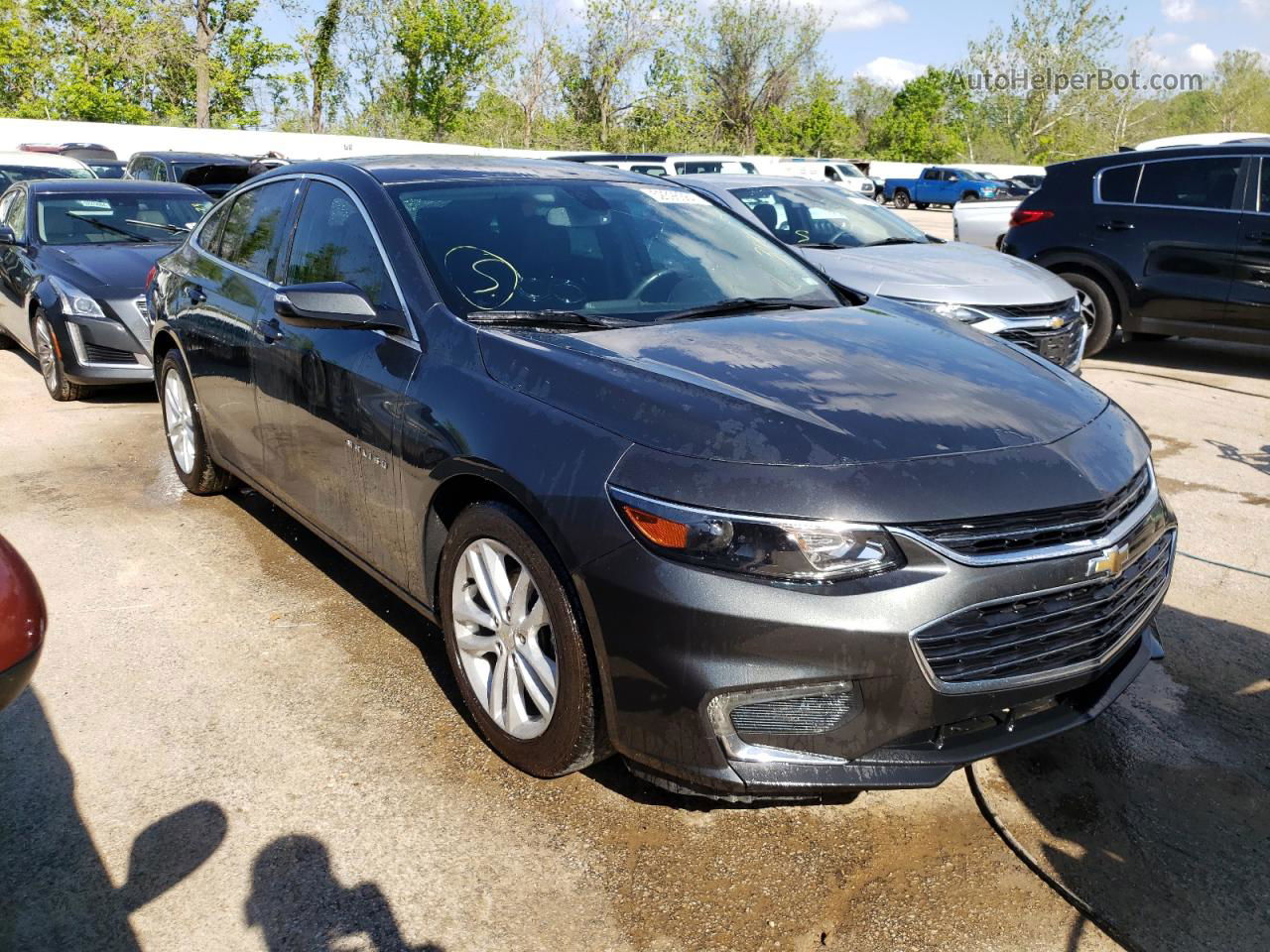 2017 Chevrolet Malibu Lt Charcoal vin: 1G1ZE5ST2HF209352