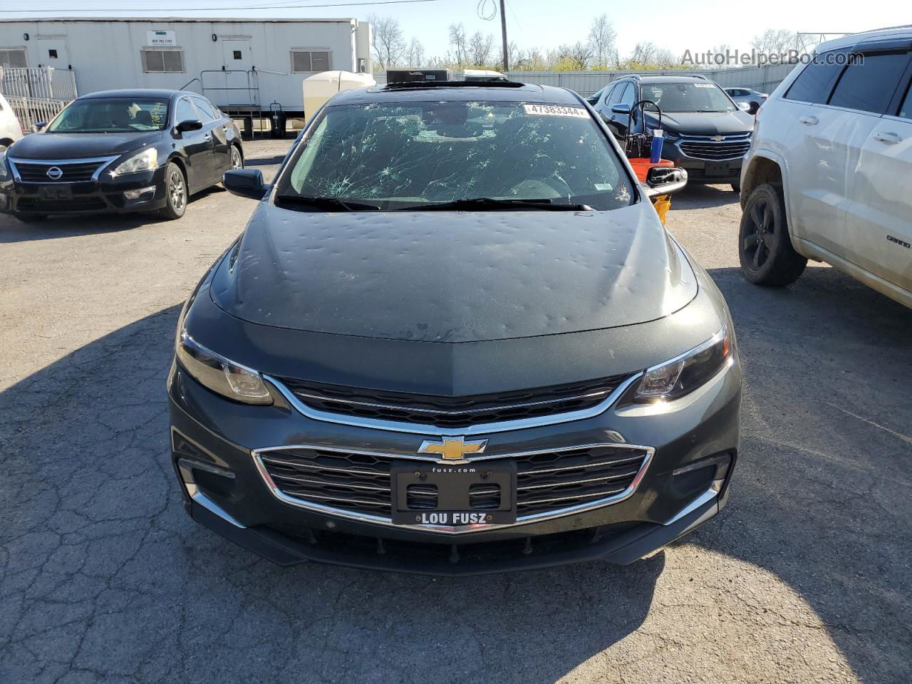 2017 Chevrolet Malibu Lt Gray vin: 1G1ZE5ST2HF248202