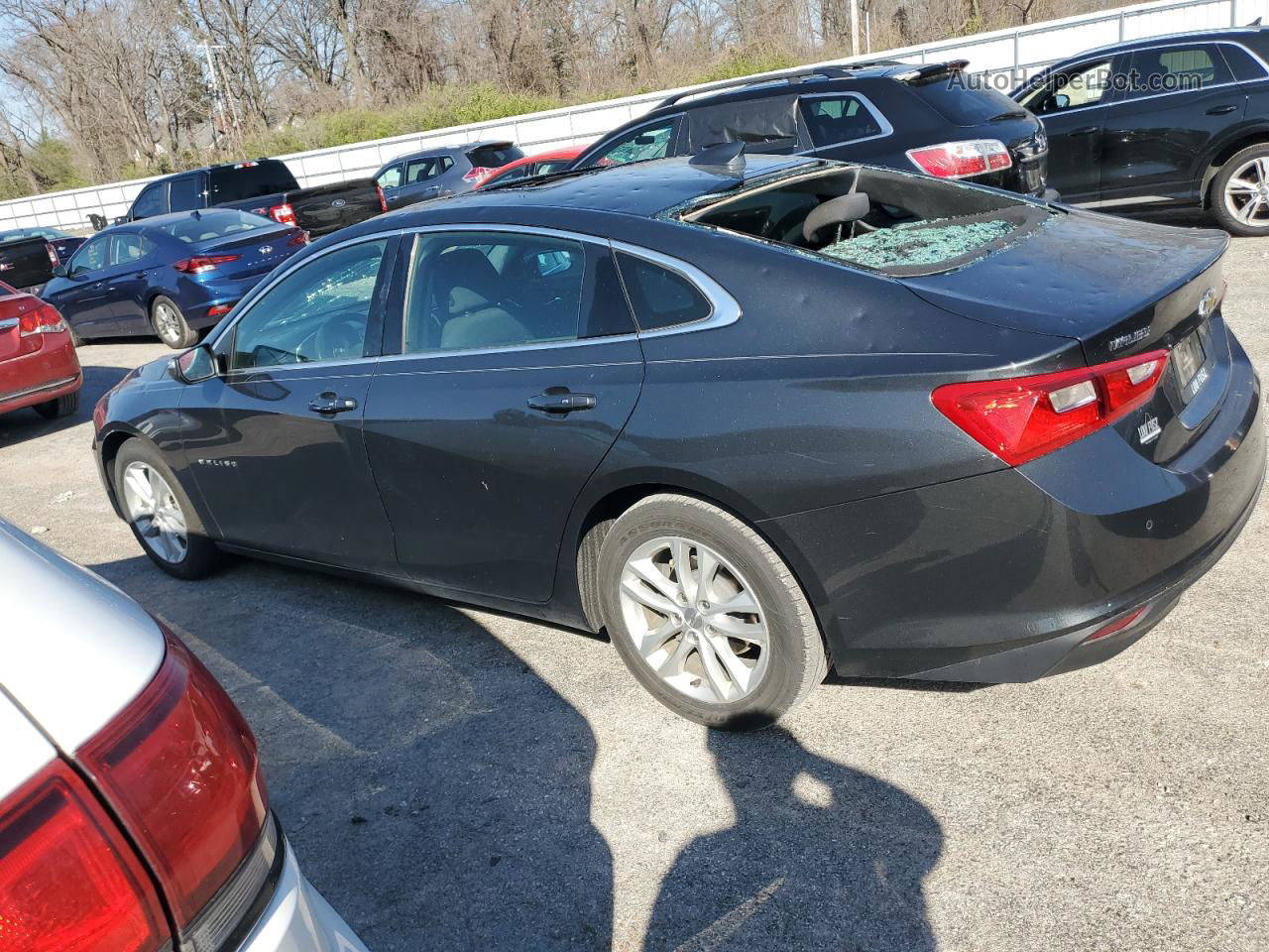 2017 Chevrolet Malibu Lt Gray vin: 1G1ZE5ST2HF248202