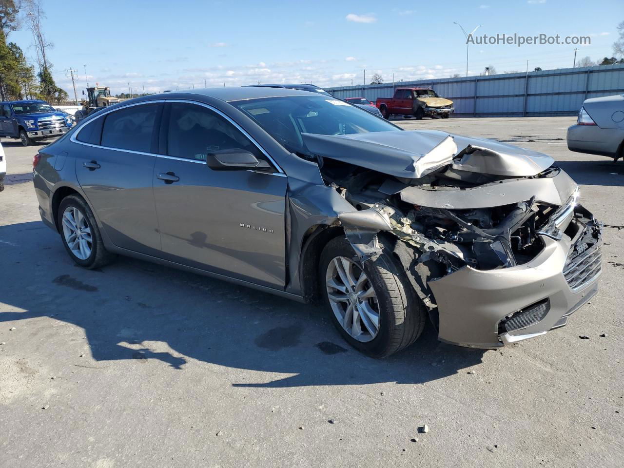 2017 Chevrolet Malibu Lt Gold vin: 1G1ZE5ST2HF251987