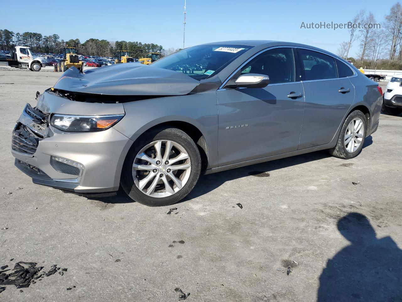 2017 Chevrolet Malibu Lt Gold vin: 1G1ZE5ST2HF251987