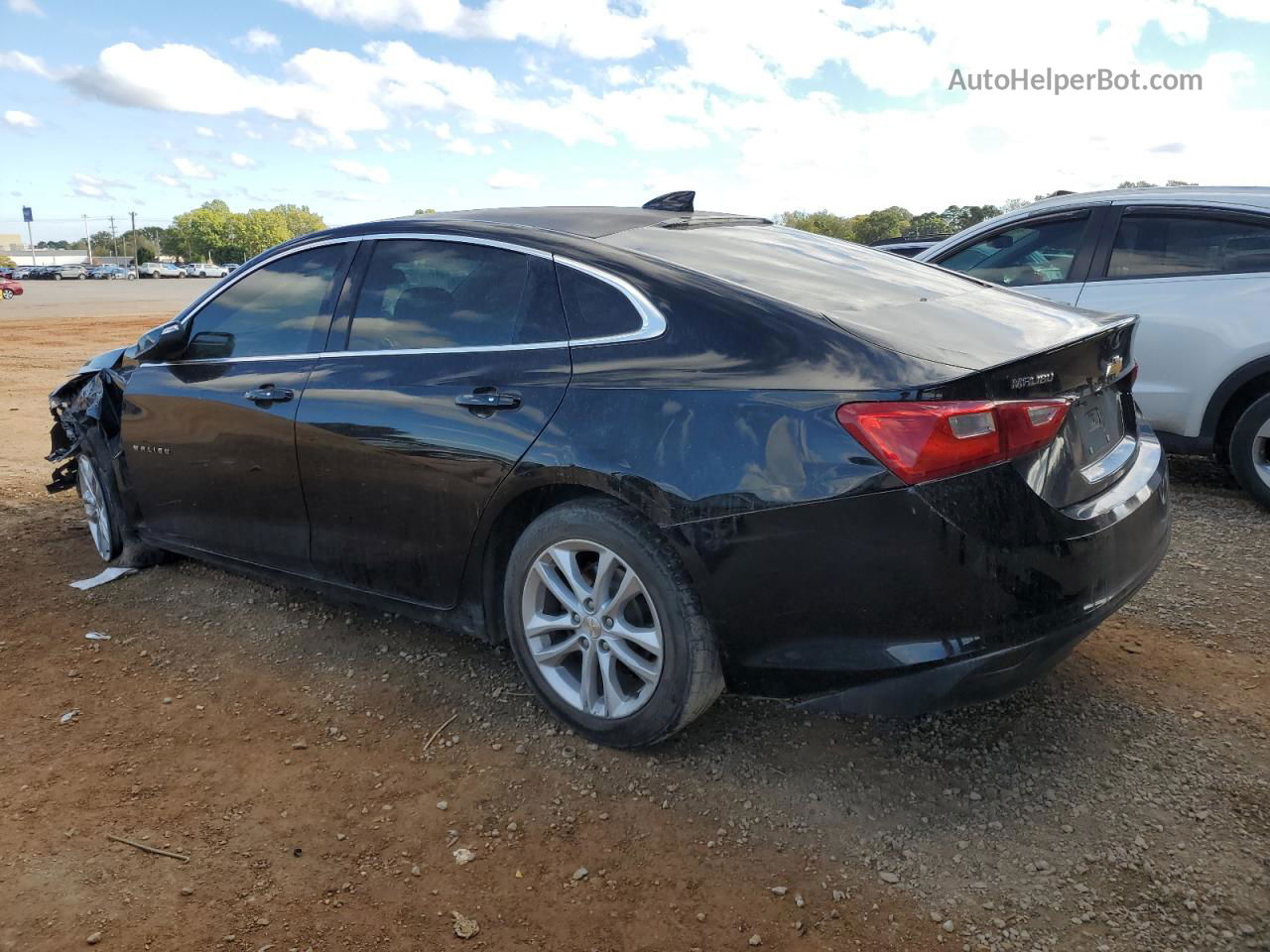 2017 Chevrolet Malibu Lt Black vin: 1G1ZE5ST2HF259488