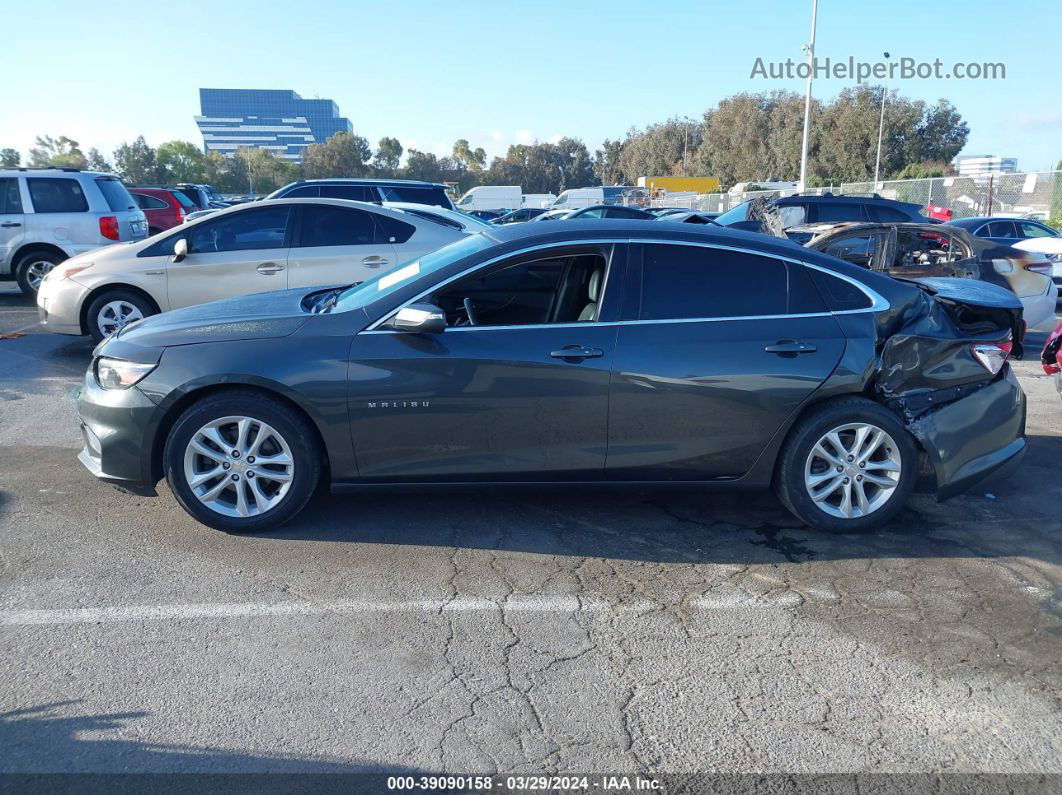 2017 Chevrolet Malibu 1lt Gray vin: 1G1ZE5ST2HF263234