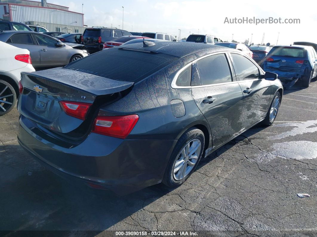 2017 Chevrolet Malibu 1lt Gray vin: 1G1ZE5ST2HF263234