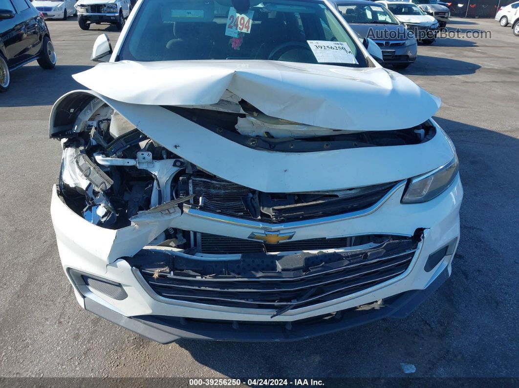 2017 Chevrolet Malibu 1lt White vin: 1G1ZE5ST2HF277294