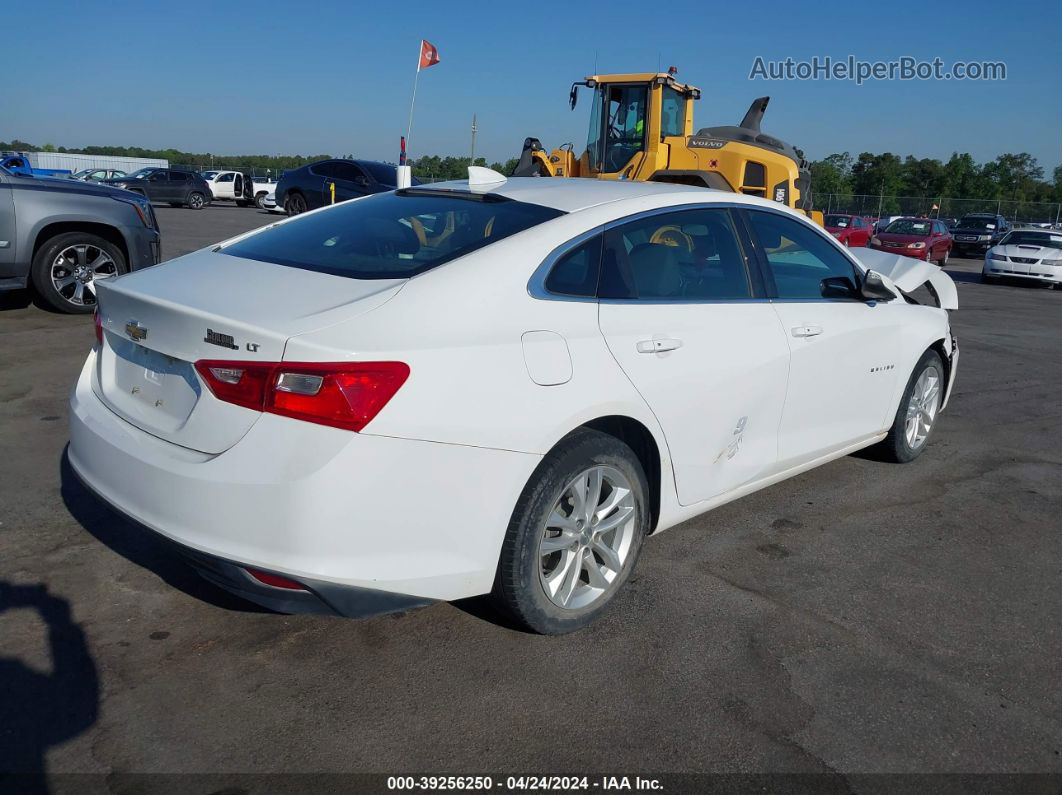 2017 Chevrolet Malibu 1lt White vin: 1G1ZE5ST2HF277294