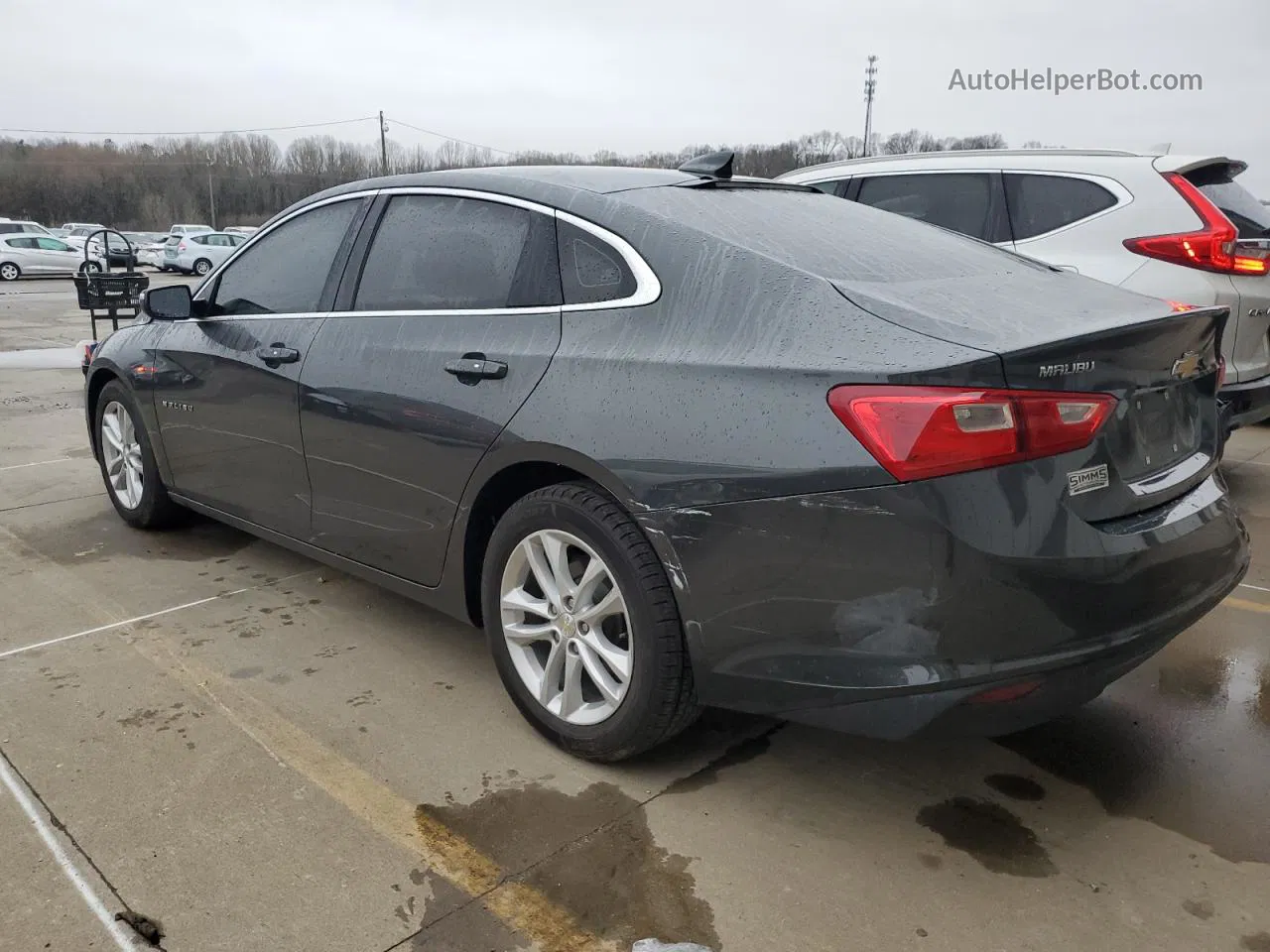 2017 Chevrolet Malibu Lt Gray vin: 1G1ZE5ST2HF293110