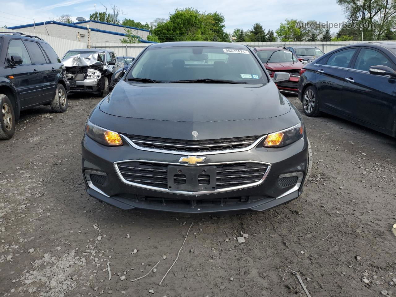 2017 Chevrolet Malibu Lt Charcoal vin: 1G1ZE5ST3HF196594