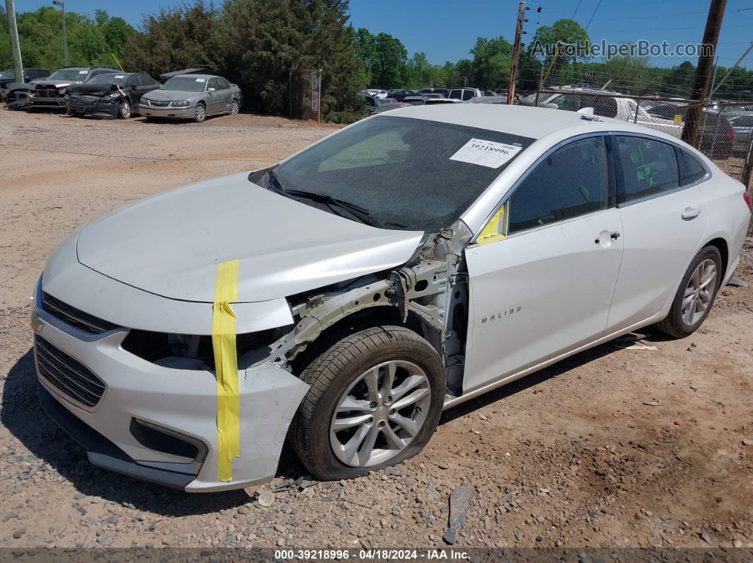 2017 Chevrolet Malibu 1lt White vin: 1G1ZE5ST3HF200529