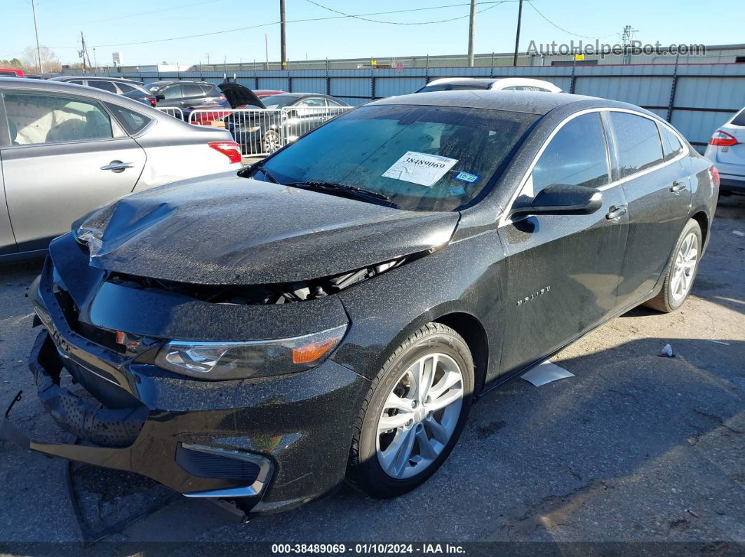 2017 Chevrolet Malibu 1lt Black vin: 1G1ZE5ST4HF104148