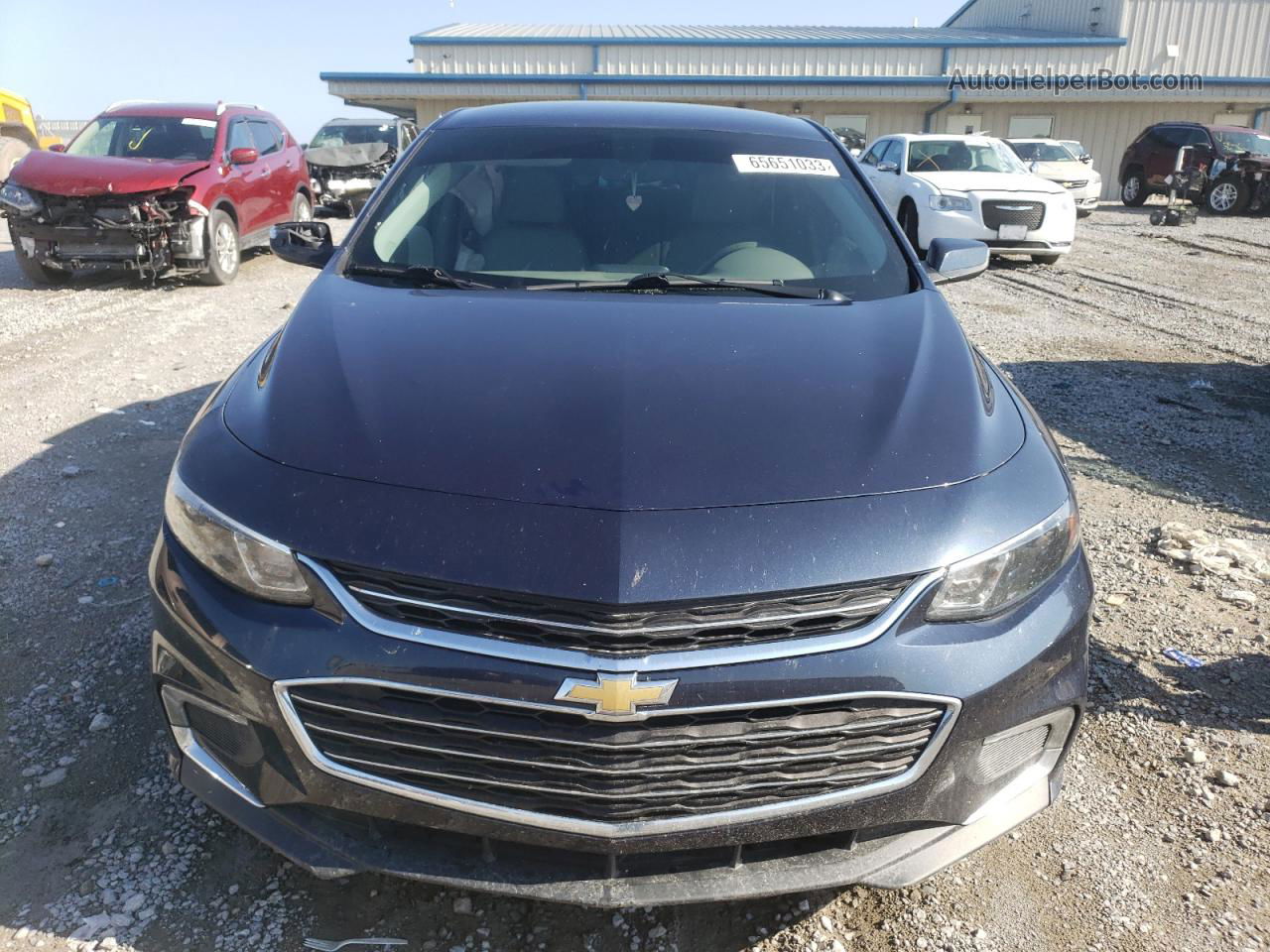 2017 Chevrolet Malibu Lt Blue vin: 1G1ZE5ST4HF163006