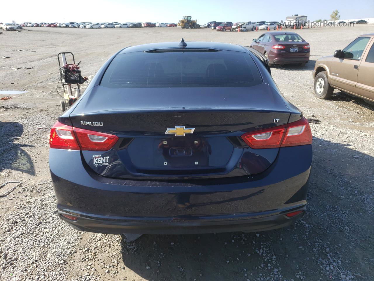 2017 Chevrolet Malibu Lt Blue vin: 1G1ZE5ST4HF163006