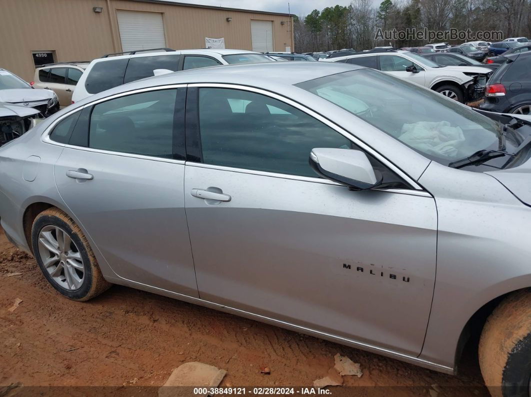 2017 Chevrolet Malibu 1lt Silver vin: 1G1ZE5ST4HF174362