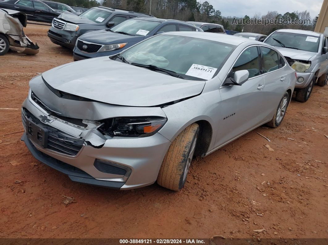 2017 Chevrolet Malibu 1lt Silver vin: 1G1ZE5ST4HF174362