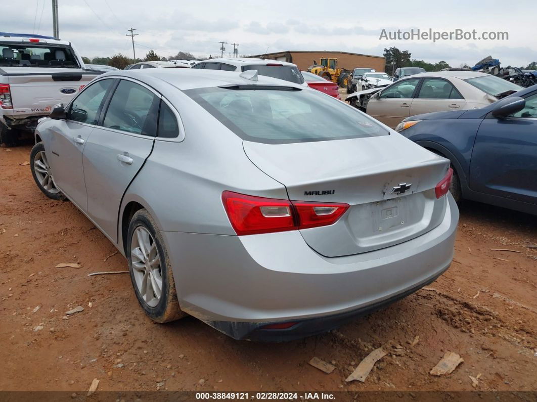 2017 Chevrolet Malibu 1lt Silver vin: 1G1ZE5ST4HF174362