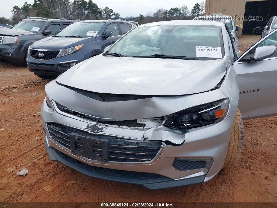 2017 Chevrolet Malibu 1lt Silver vin: 1G1ZE5ST4HF174362